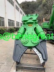 China. Excavator attachment for construction machinery rotary metal shear Demolition shear for CAT SANY 6T to 50T excavators proveedor