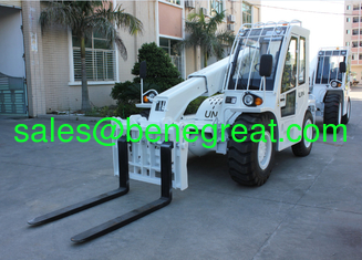 China. 3Camioneta telescópica de 3,5 toneladas, manipuladora a distancia de 3,5 toneladas, para todo terreno, con motor Cummins. proveedor
