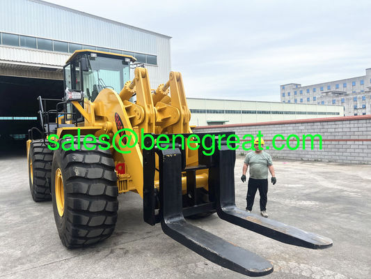 China. Cargadora de horquillas china de 40 toneladas, cargadora de ruedas de horquillas de 42 toneladas con potencia nominal de 199KW proveedor