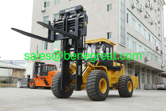 China. Carretilla elevadora todoterreno BENE de 20 toneladas 4x4 para terrenos difíciles con capacidad de carga de 20000 kg proveedor