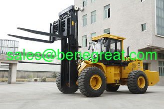 China. Chinese 15ton 16ton all terrain forklift 16ton 4x4 articulated forklift rough terrain with triplex mast cheap price proveedor