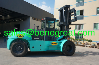 China. Camioneta elevadora de carga pesada de 20 toneladas FD200 con altura de elevación de 3500 mm Camión elevador de contenedores de 20 toneladas CPCD200 proveedor