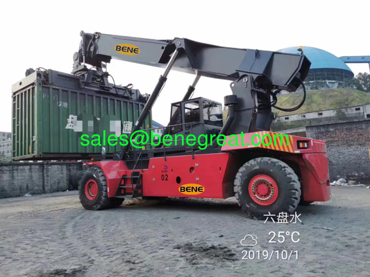 Chinese container reach stacker manufacturer vs Sany 45ton container lift truck Hyster 45 ton container stacker price proveedor