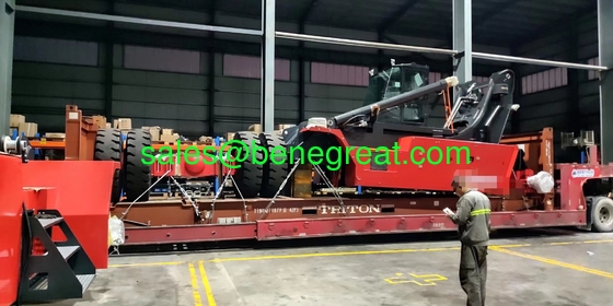 Chinese container reach stacker manufacturer vs Sany 45ton container lift truck Hyster 45 ton container stacker price proveedor