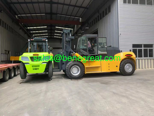 China 16,0 toneladas a 18,0 toneladas de carretillas elevadoras diésel pesadas con motor Cummins 16 toneladas de contenedores carretillas elevadoras con precio barato proveedor