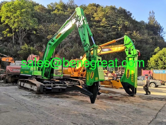 Accesorio de excavadora cisalladora hidráulica rotativa de metal cisalladora de demolición para excavadoras CAT SANY de 6T a 50T proveedor