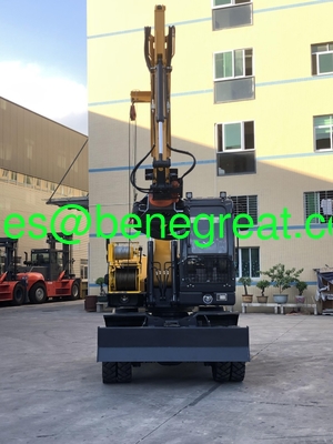 Excavadora de 12 toneladas con bomba hidráulica Excavadora de 12 toneladas con motor YUCHAI proveedor