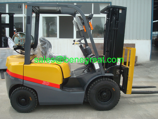 nueva carretilla elevadora de gas de 2.0t FG20T carretilla elevadora de gas licuado de 2.0t con motor NISSAN K21 precio proveedor