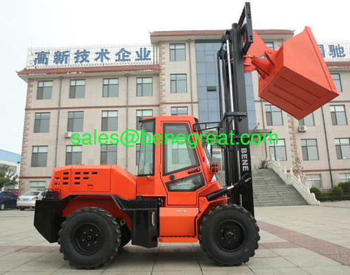 Empilhador todo-terreno de 3 toneladas 3,5 toneladas 4x4WD de 3.5 toneladas empilhador todo-terreno proveedor