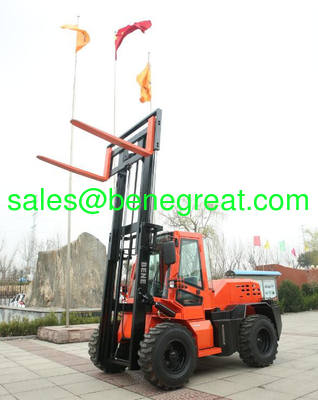 BENE 3 toneladas 3.5 toneladas todo terreno montacargas 4x4WD conducción 3.5 toneladas terreno áspero montacargas para la venta proveedor