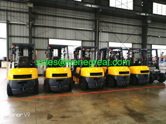 diesel forklift with 6600lbs capacity isuzu engine 3ton lift truck with hydraulic transmission for sale proveedor