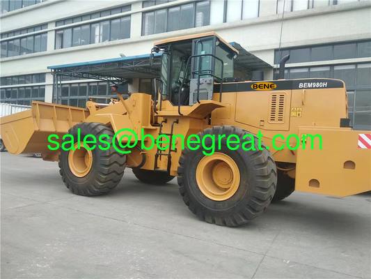 BENE Cargador de ruedas de 8 toneladas con cubo de 7 m3 VS Cargador de ruedas delantero CAT980H CAT980H proveedor