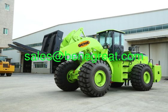 Cargador de montacargas chino de 42 toneladas BEM998-42T con motor Cumins VS Cat980H para la carga de bloques de piedra proveedor
