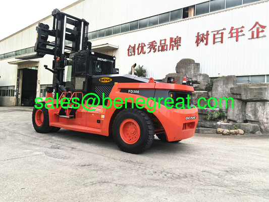 Camión elevador de 30 toneladas BENE con motor Cummins de 178 kW con transmisión de potencia hidráulica Camión elevador de carga pesada diesel proveedor