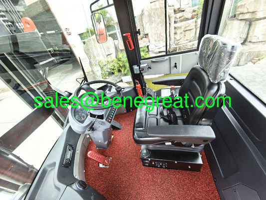 Camioneta elevadora diésel de doble mástil de 2 etapas de 4 metros de 30 toneladas proveedor