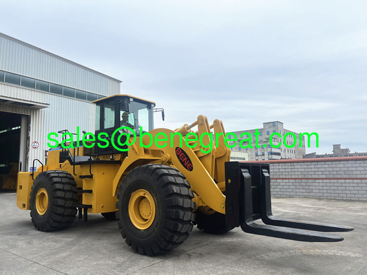 42000kg Capacidad fresco nuevo BEM998-42T Cargador de ruedas de horquilla hidráulica 340L Tanque de combustible proveedor