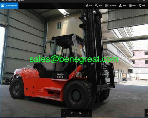 Elevadora de contenedores de 14 toneladas/15 toneladas/16 toneladas Elevadora de contenedores de 15 toneladas con motor Cummins proveedor