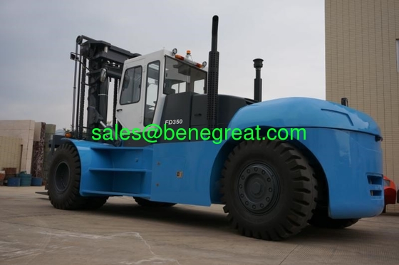 30ton to 35ton heavy diesel forklift with cabin 35ton container reach stacker35ton container forklift proveedor