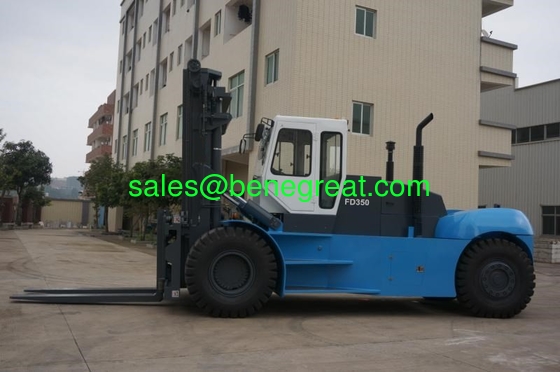 30ton to 35ton heavy diesel forklift with cabin 35ton container reach stacker35ton container forklift proveedor