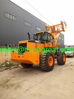 BENE cargador de 8 toneladas con agarre de troncos con capacidad de carga de 8000 kg cargador de ruedas con agarres proveedor