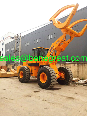 Venta en caliente BENE cargador de uva atv log con motor Cummins 8t/10t/12t15t cargador de ruedas con sujetadores proveedor