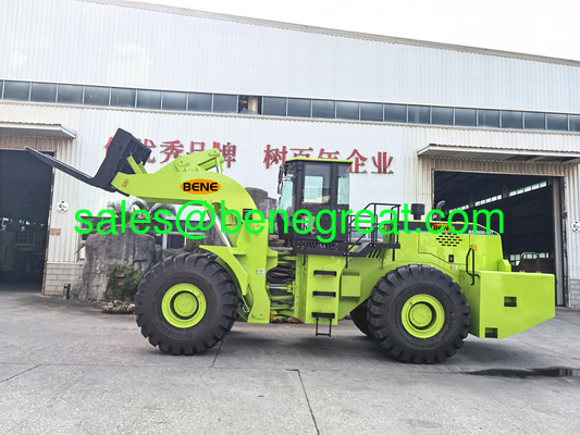 Cargador de bloque de 45000 kg de capacidad / Cargador frontal con hidráulica de detección de carga proveedor