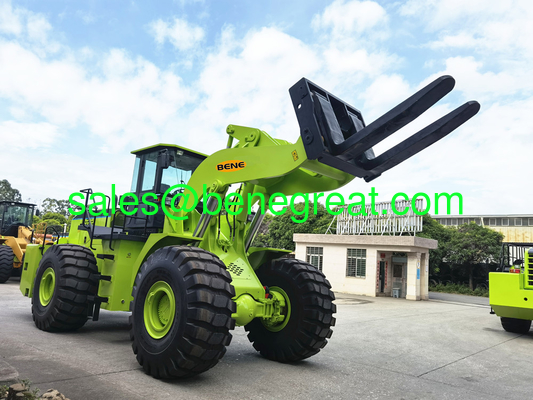 Cargador de bloque de 45000 kg de capacidad / Cargador frontal con hidráulica de detección de carga proveedor