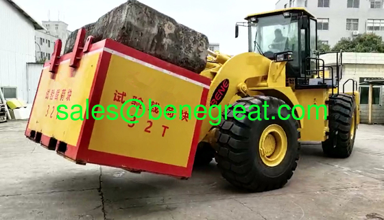 BEM998-42T 42000kg 45000kgs Cargador de ruedas de tenedor de carga pesada proveedor