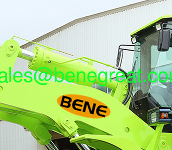 42000kg Capacidad fresco nuevo BEM998-42T Cargador de ruedas de horquilla hidráulica 340L Tanque de combustible proveedor