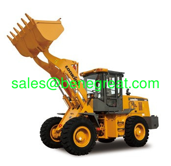 Lonking 3ton wheel Loader with log grab LG833 wheel loader for sale proveedor