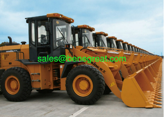 Lonking 3ton wheel Loader with log grab LG833 wheel loader for sale proveedor