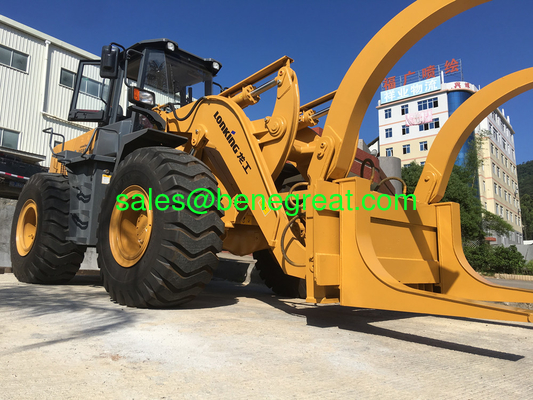 LONKING LG850N Cargador de ruedas de troncos con capacidad de carga de 5000 kg proveedor