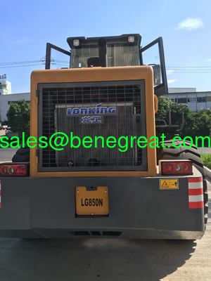LONKING LG850N Cargador de ruedas de troncos con capacidad de carga de 5000 kg proveedor