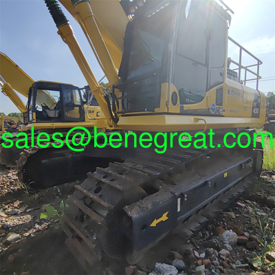8 rodillos de pista Excavadora usada/de segunda mano 9.7m excavar alcanza motor Komatsu SAA6D125E-5 proveedor
