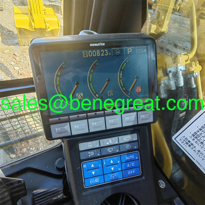 8 rodillos de pista Excavadora usada/de segunda mano 9.7m excavar alcanza motor Komatsu SAA6D125E-5 proveedor