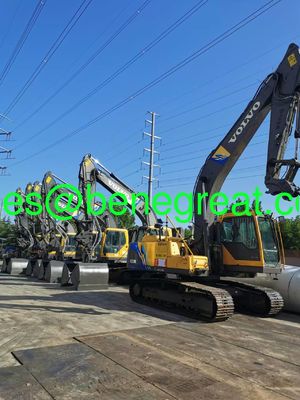 Excavadora EC210 usada 263KW 21,5 toneladas 9,7 metros alcance de excavación proveedor