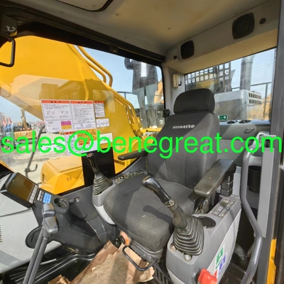 6.7 metros de profundidad de excavación excavadora PC450 de segunda mano con 263 kW de potencia tanque de combustible 350L proveedor