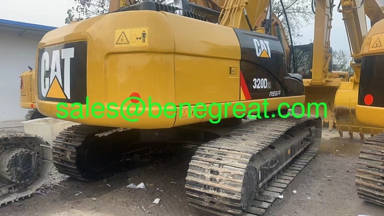 Venta caliente Excavadora usada Cat 320D CAT320D con horas bajas para la venta proveedor