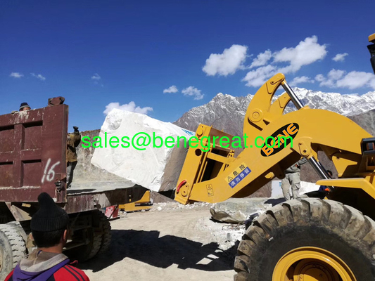 Chinese 28ton stone block handler 28 ton fork loader 28ton wheel loader price proveedor