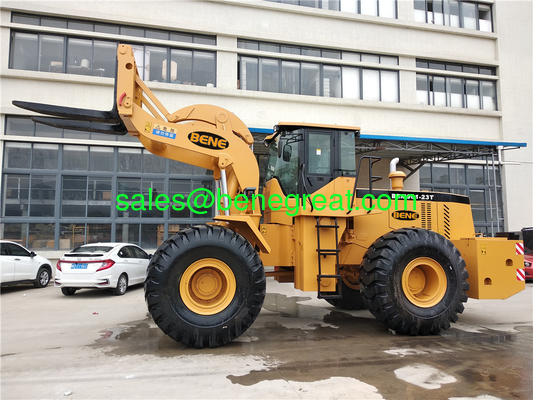 Cargador de montacargas chino de 21-23 toneladas 23 toneladas montacargas diésel 23 toneladas cargador de ruedas para minas de piedra proveedor
