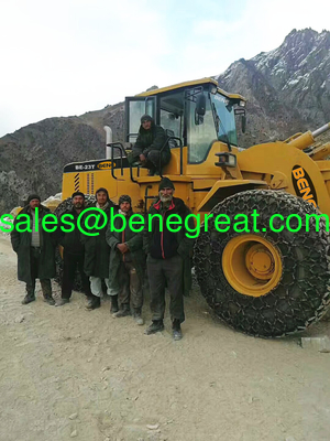 Chinese 23ton forklift loader 23ton diesel forklift 23ton wheel loader with Cummins engine for sale proveedor