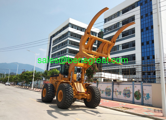 Cargador con ruedas de 12 a 15 toneladas de troncos con tracción 4x4 para la carga de troncos proveedor