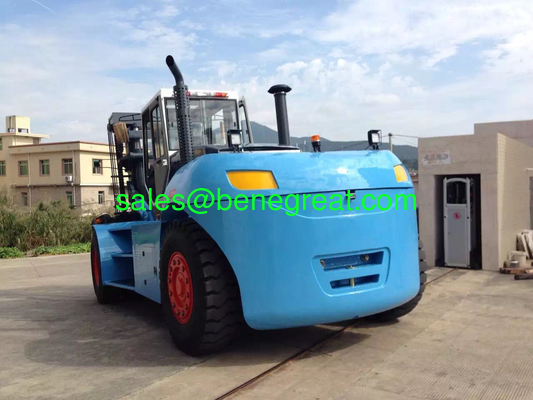Camión elevador de 35 toneladas FD350 con capacidad de carga de 35000kg Camión elevador de 35 toneladas CPCD350 con transmisión ZF proveedor