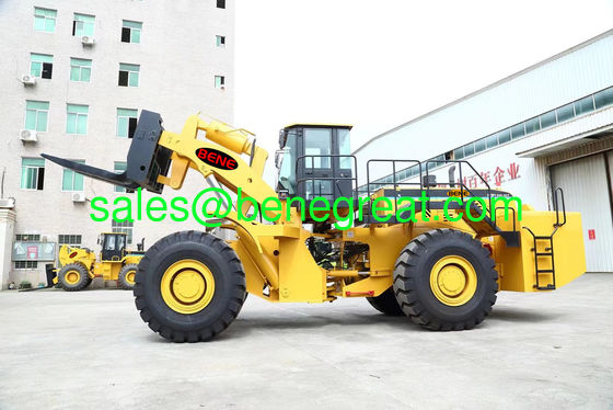 Cargadora BENE 50Ton para manipulación de bloques de granito VS Cargadora de ruedas pesada 988H proveedor