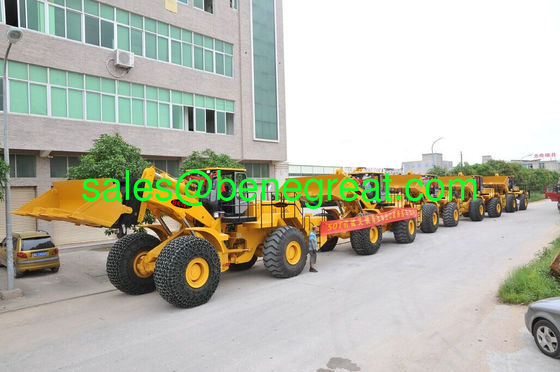 Cargadora BENE 50Ton para manipulación de bloques de granito VS Cargadora de ruedas pesada 988H proveedor