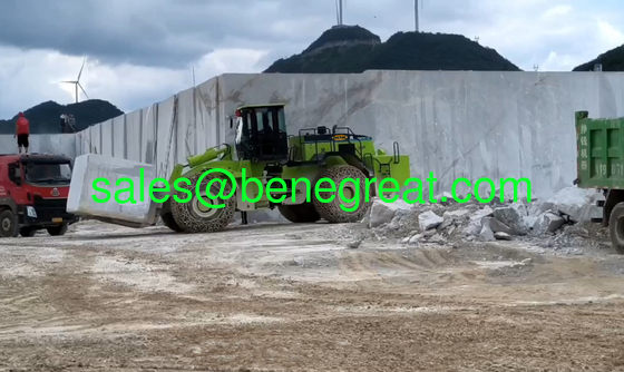 Capacidad de elevación BENE 50 Cargador frontal para altura de elevación de 3200 mm vs cargador de ruedas Volvo L350H proveedor