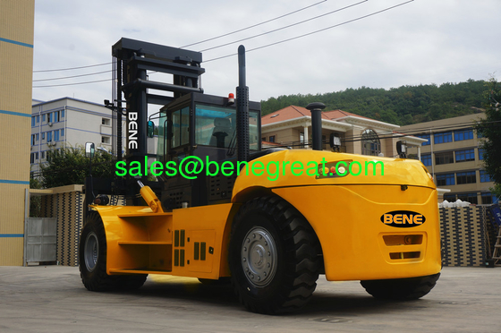 Camión de montacargas chino de 35 toneladas CPCD350 VS kalmar 35 toneladas hyster 35 toneladas montacargas diesel proveedor