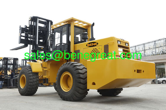 Carretilla elevadora todoterreno BENE de 20 toneladas 4x4 para terrenos difíciles con capacidad de carga de 20000 kg proveedor