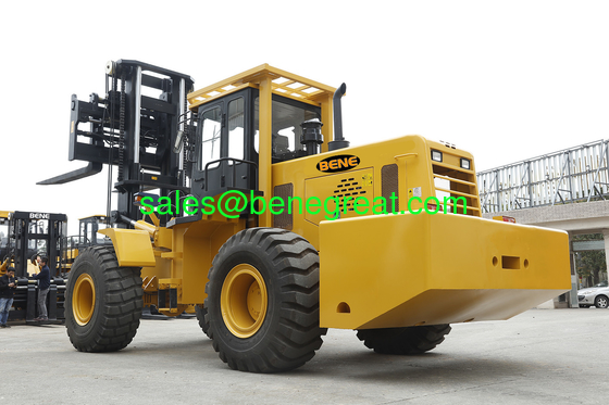 Chinese 15ton 16ton all terrain forklift 16ton 4x4 articulated forklift rough terrain with triplex mast cheap price proveedor
