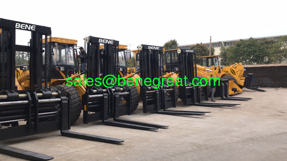 Chinese 15ton 16ton all terrain forklift 16ton 4x4 articulated forklift rough terrain with triplex mast cheap price proveedor